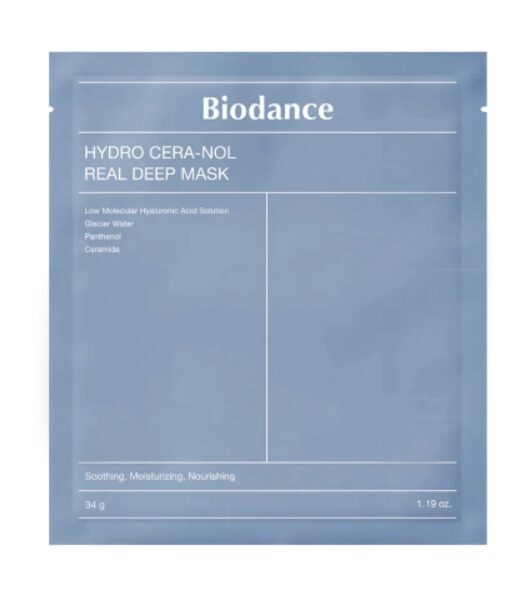 BIODANCE - Hydro Cera-Nol Real Deep Mask - hidrogelinė kaukė su keramidais